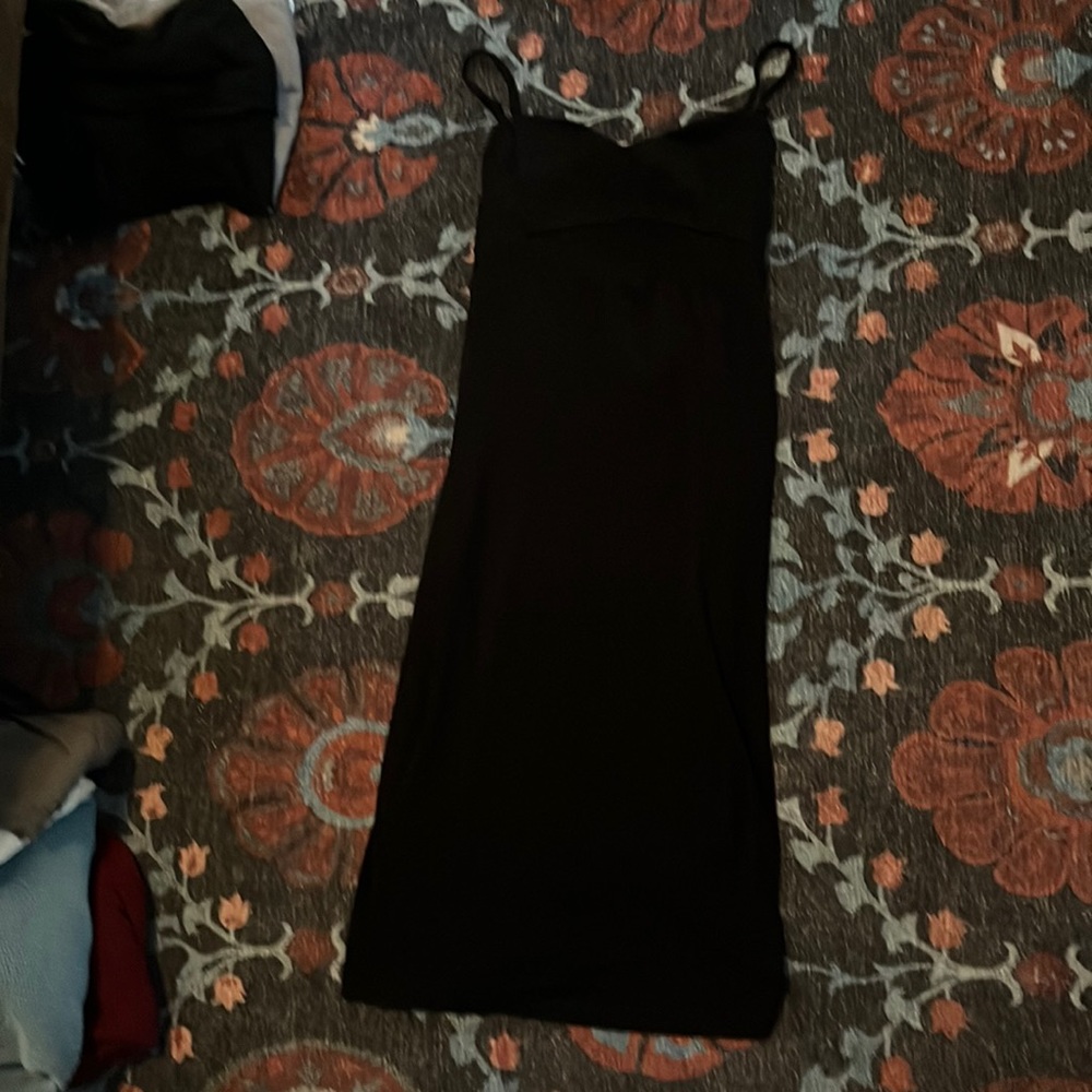 ASOS Spaghetti Strap Open Back Maternity Dress